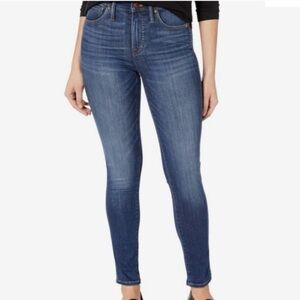 Madewell 10” High Rise Skinny Denim Jeans Size 31